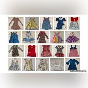 SOLD! NO LONGER AVAILABLE
 Lot of size 4t dresses